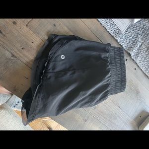 lululemon black shorts